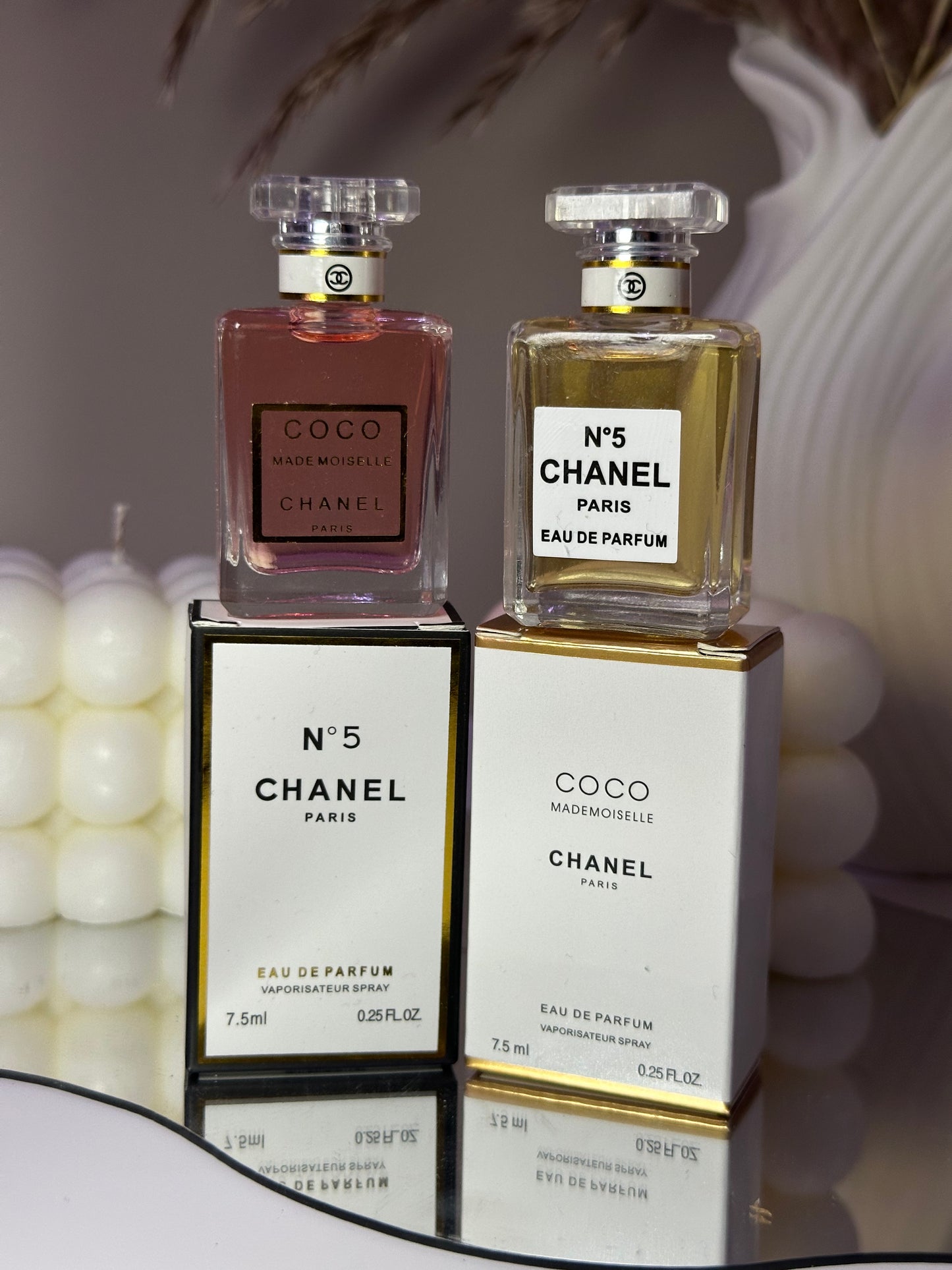 Chanel Mini Perfume Duo Set No.5 & Coco Mademoiselle Eau de Parfum 2x7.5ml